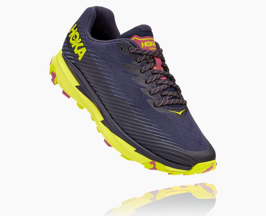 Hoka One One Torrent 2 - Women Trail Shoes - Navy,Australia UFJ-804219